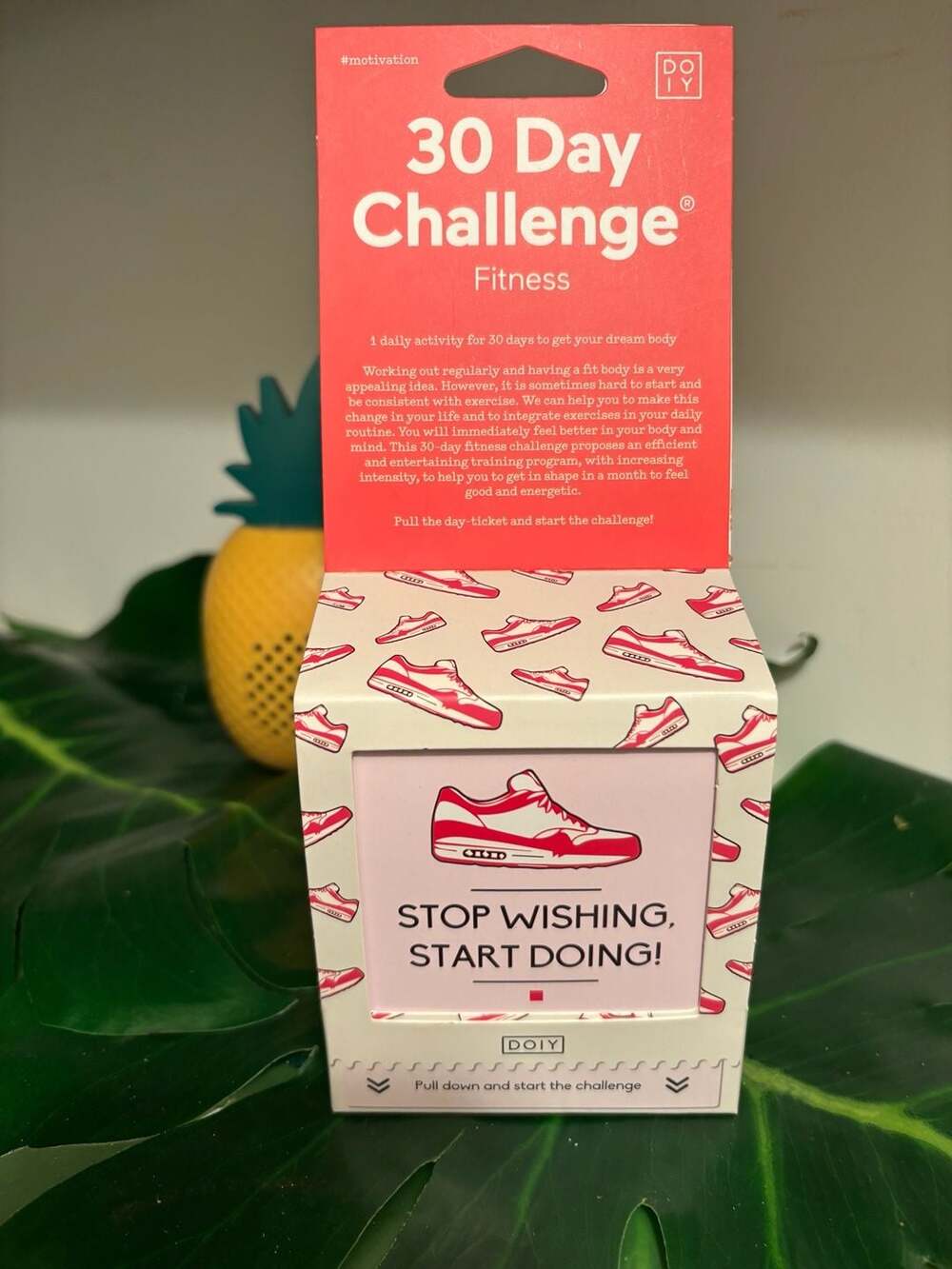 DOIY 30 Day Challenge Fitness Paper Game